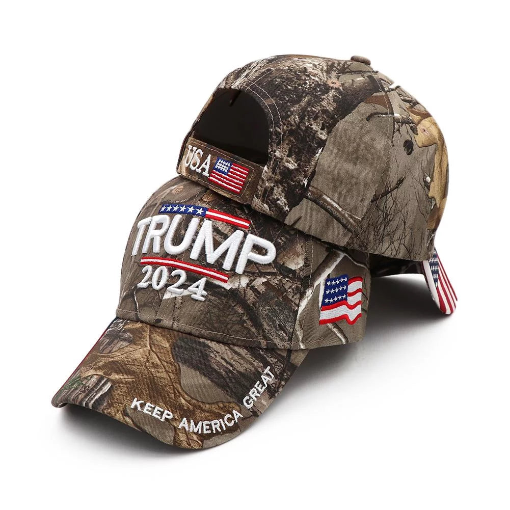 Donald Trump 2024 MAGA Hat Cap Camo USA KAG Make Keep America Great Again Hats