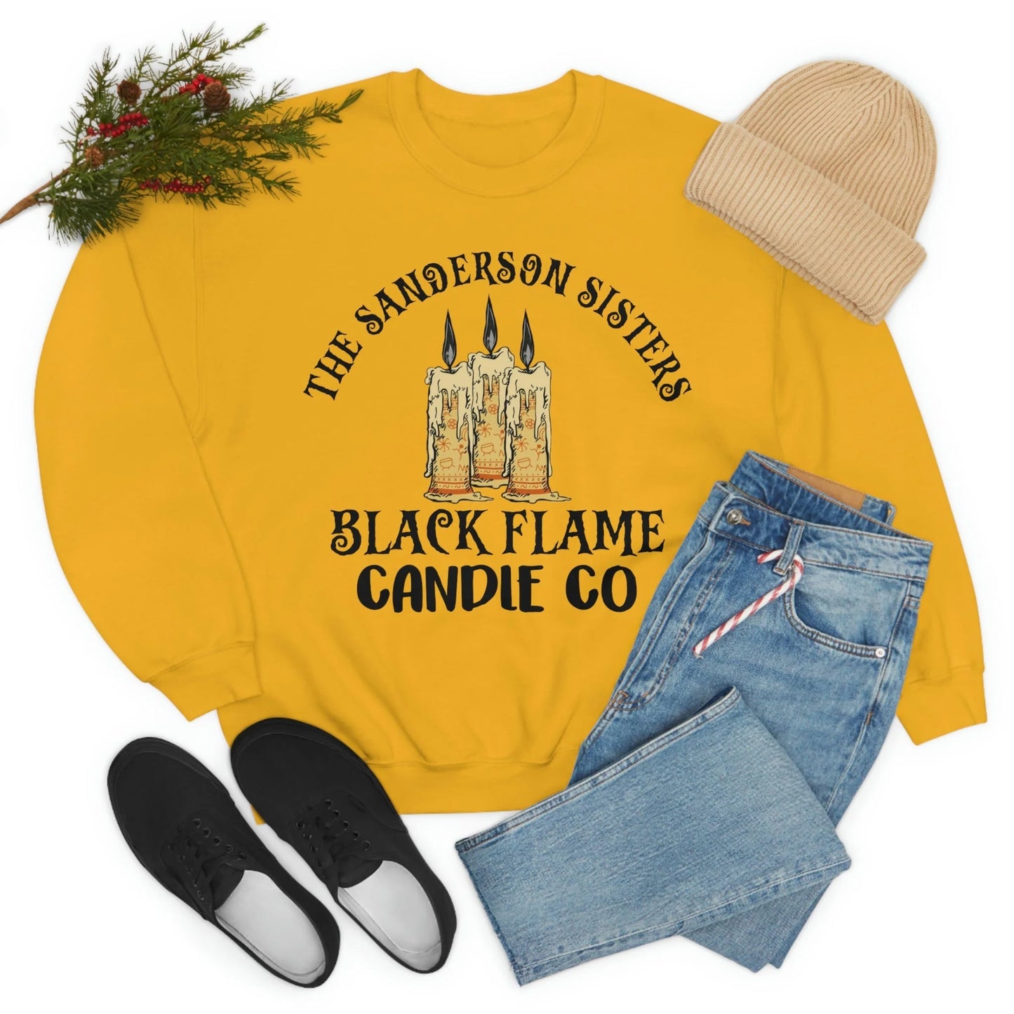 The Sanderson Sisters Black Flame Candle Co