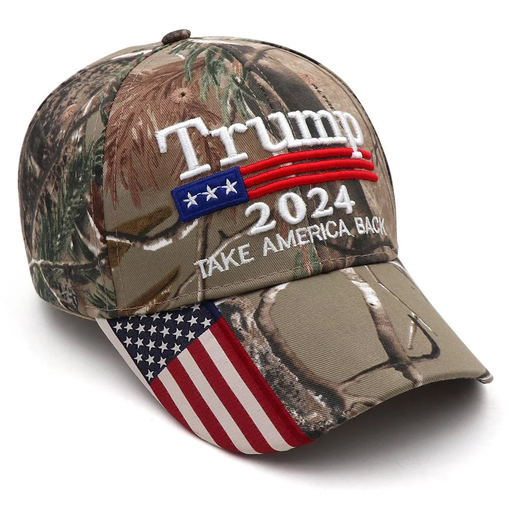 Donald Trump 2024 MAGA Hat Cap Camo USA KAG Make Keep America Great Again Hats