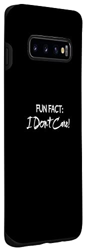 Fun Fact: I DON'T CARE Case