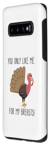 Funny Thanksgiving - You Only Like Me for My Breasts Case