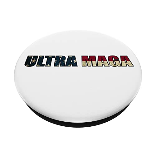 Ultra Maga Proud Ultra-Maga PopSockets Swappable PopGrip