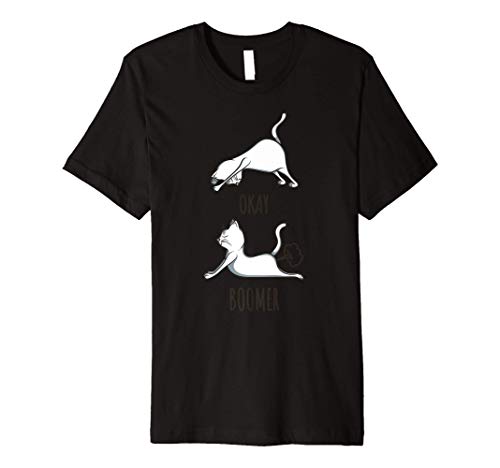 Okay Boomer Cat Premium T-Shirt