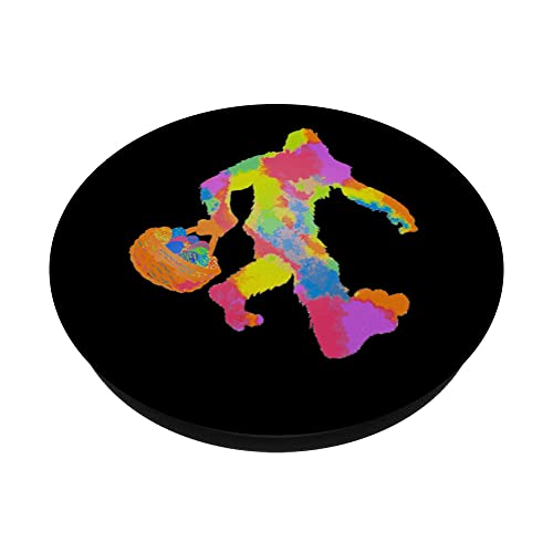 Funky Bigfoot Easter Egg Hunt PopSockets Swappable PopGrip