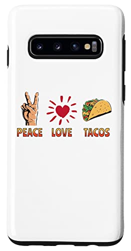 Galaxy S20 Peace Love Tacos Tee Cute Taco Tuesday Mexican Food Lovers Case