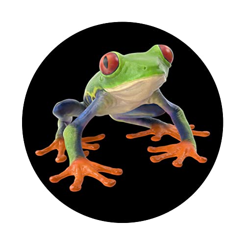 Red Eye Tree Frog PopSockets Swappable PopGrip