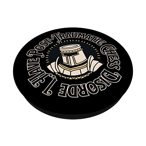 Post Traumatic Chess Disorder Funny Chess PopSockets Swappable PopGrip