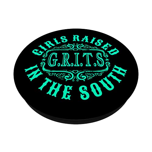 Women's Girls Raised In the South PopSockets Swappable PopGrip