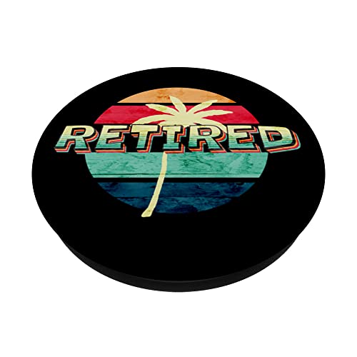 Retired Beach Retirement PopSockets Swappable PopGrip