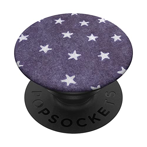 Fuzzy Stars PopSockets Swappable PopGrip
