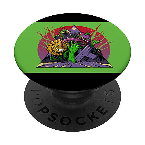 Zombies and Plants PopSockets PopGrip: Swappable Grip for Phones & Tablets