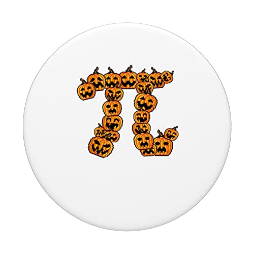 Pumpkin Pi Halloween Math PopSockets Swappable PopGrip