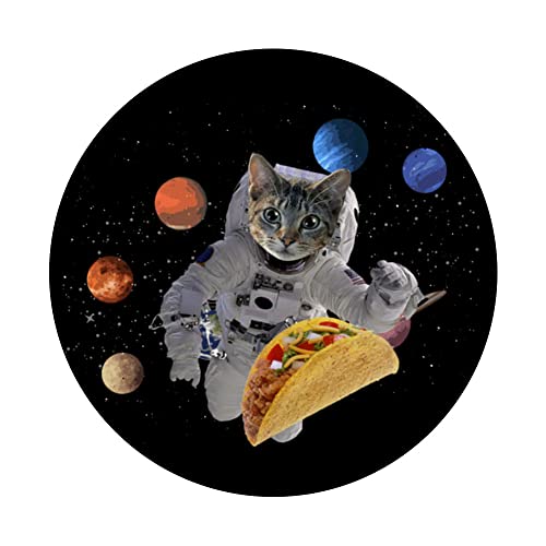TacoCat Catstronaut PopSockets Swappable PopGrip