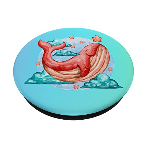 Whale Among the Stars PopSockets Swappable PopGrip