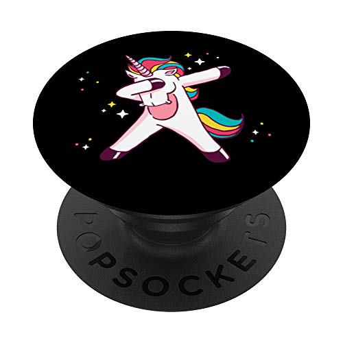 Dabbing Unicorn PopSockets Grip and Stand for Phones and Tablets