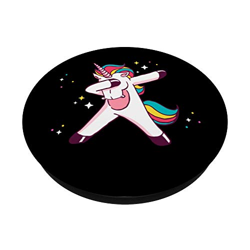 Dabbing Unicorn PopSockets Grip and Stand for Phones and Tablets