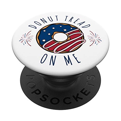 Donut Tread On Me PopSockets Grip and Stand for Phones and Tablets