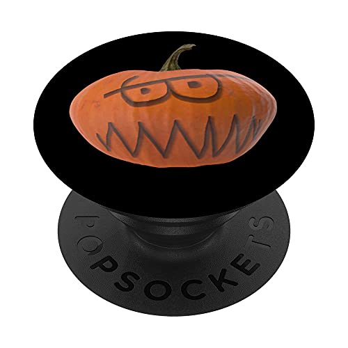 Funny Halloween Jack O' Lantern Pumpkin PopSockets Swappable PopGrip