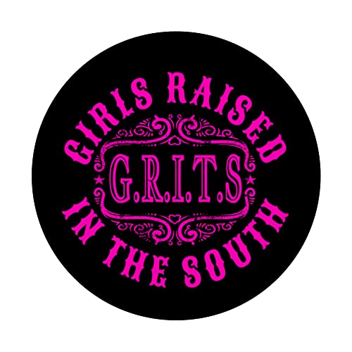 Women's Girls Raised In the South PopSockets Swappable PopGrip