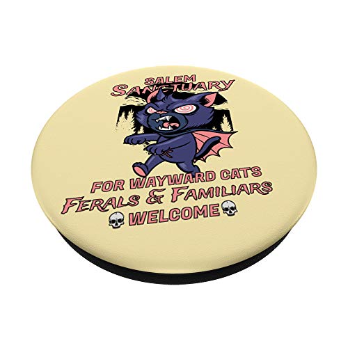 Salem Sanctuary For Wayward Cats PopSockets PopGrip: Swappable Grip for Phones & Tablets