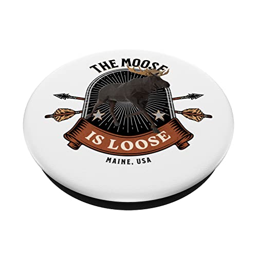 The Moose Is Loose PopSockets Swappable PopGrip