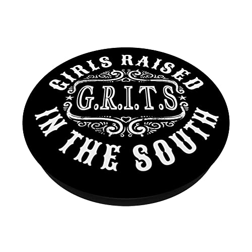 Womens Girls Raised In the South PopSockets Swappable PopGrip