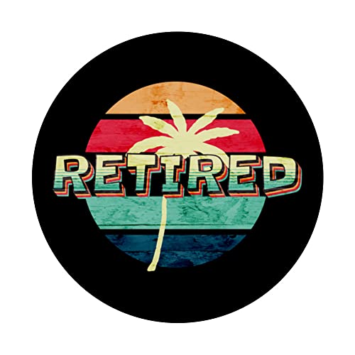 Retired Beach Retirement PopSockets Swappable PopGrip