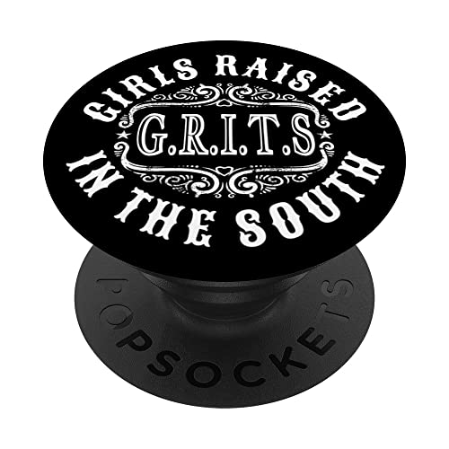 Womens Girls Raised In the South PopSockets Swappable PopGrip