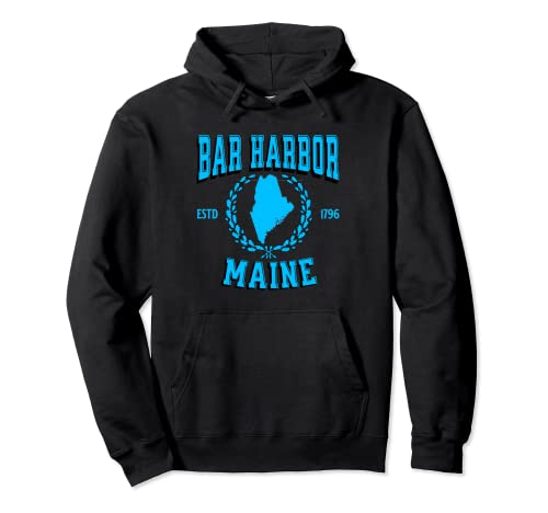 Bar Harbor, Maine Pullover Hoodie