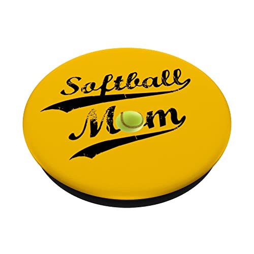 Softball Mom PopSockets Swappable PopGrip