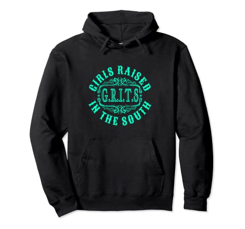 Women's Girls Raised In the South Pullover Hoodie