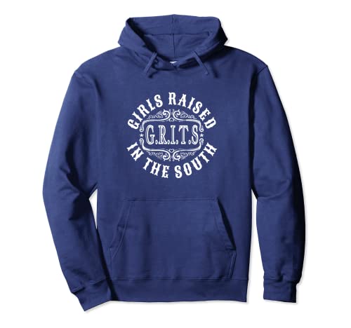 Womens Girls Raised In the South Pullover Hoodie