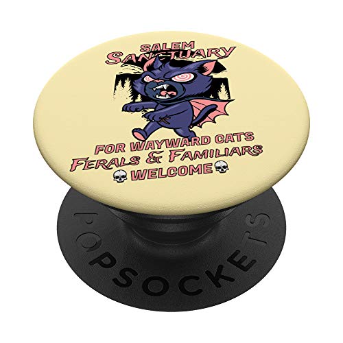 Salem Sanctuary For Wayward Cats PopSockets PopGrip: Swappable Grip for Phones & Tablets