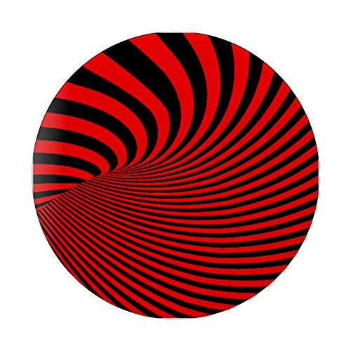 Optical Illusion Red & Black